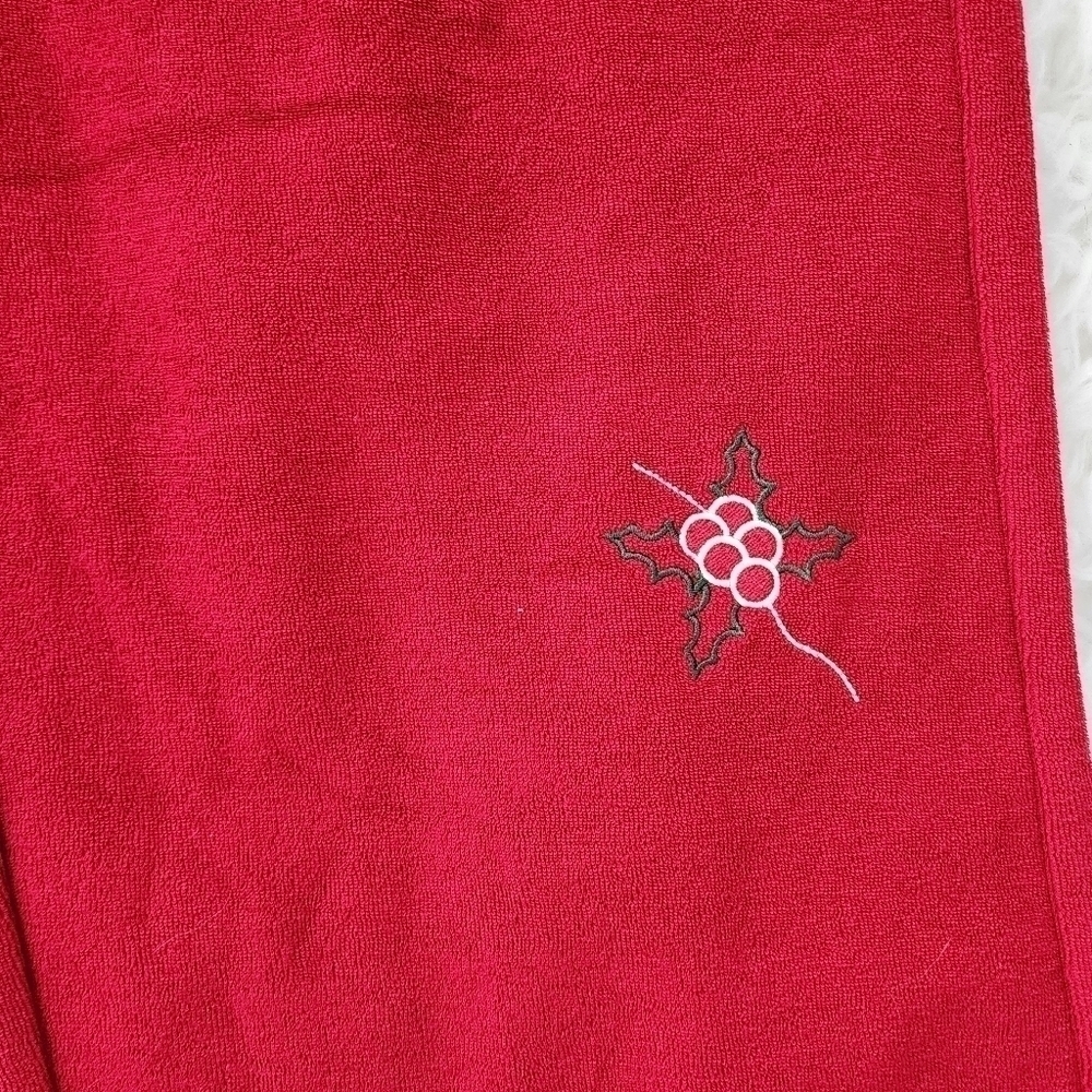 Voight Unisex Holiday Christmas Wide Leg Pajama Pants. Size Medium. New.Variou — image 7 of 8